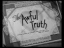 Title shot from The Awful Truth